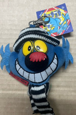 Mascotte Juventus Peluche Vintage Con Moschettone LUPO ALBERTO New