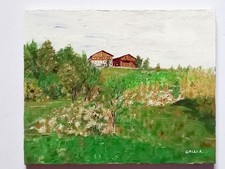 135 QUADRO DIPINTO ALPI VENETE