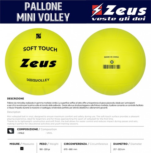 Palloni mini volley soft touch - volley,