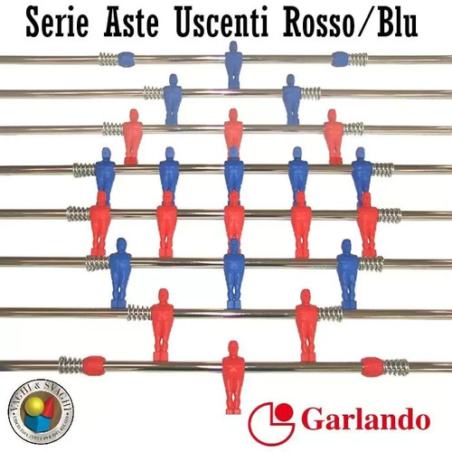 Serie aste esterne uscenti per - aste,