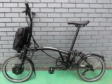 Brompton Electric C Line 4 velocità - Nero (2025) Prezzo consigliato £2900