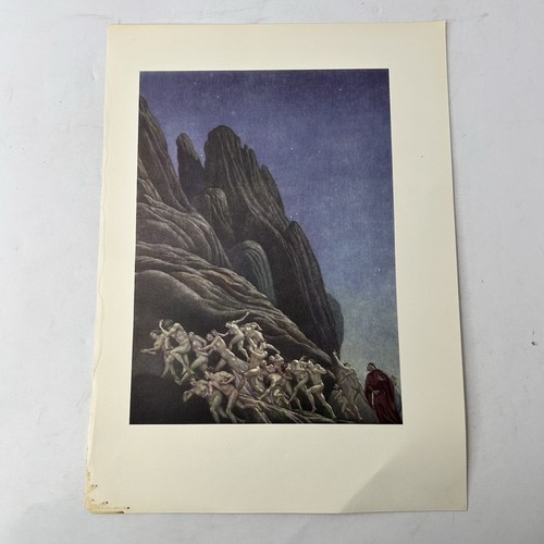 Stampa amos nattini purgatorio - amos,