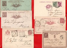 STORIA POSTALE - LOTTO 14 INTERI POSTALI DEL REGNO -vedi foto e descrizione