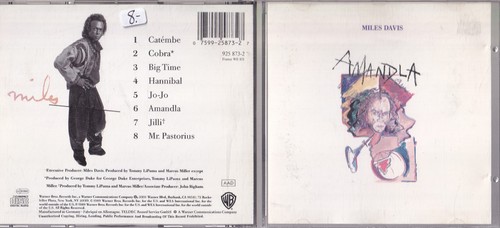Miles davis amandla cd - amandla,