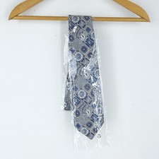 Cravatta Christian Dior Dior Taglia One Size Uom Logo Comodo Cotone Pratico Blu