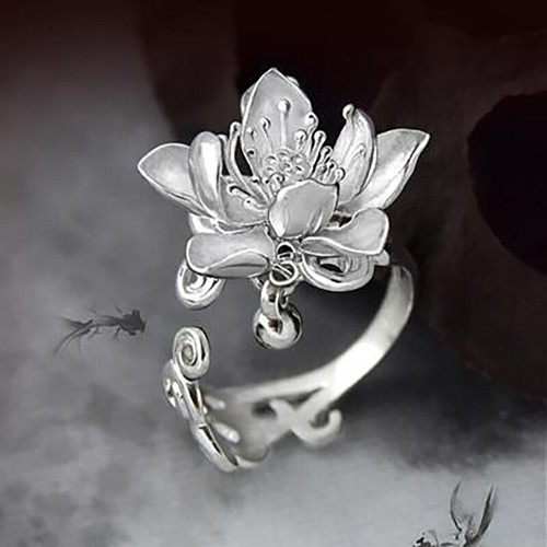 Anello anemone fatto - fatto, mano