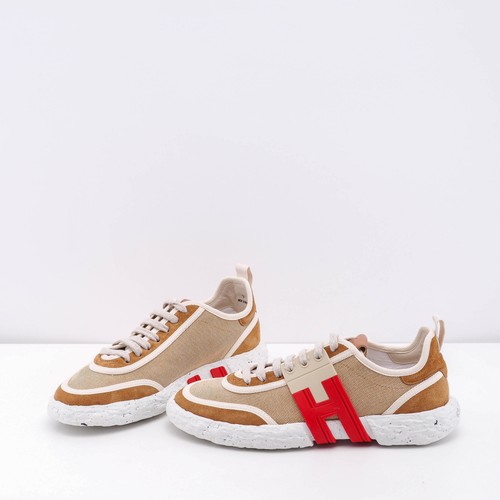 Hogan sneaker marrone pelle