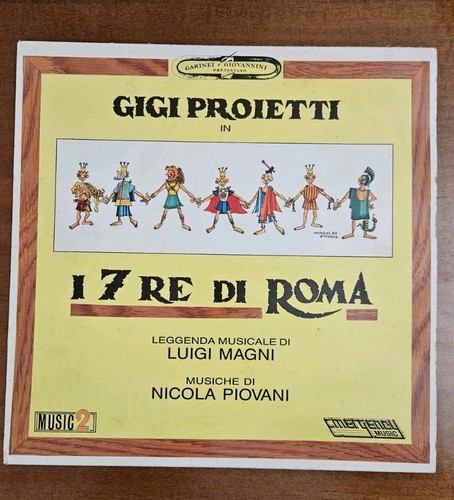 Vinile giri gigi proietti - 33, i