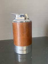 Accendino Ronson vintage VARAFLAME NORSEMAN Da Tavolo Legno Germany