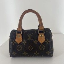 Borsa Louis Vuitton Vintage Mini Speedy Monogram Boston Marrone Autentica dal Giappone