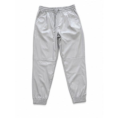 Pantalone jogger zara ecopelle - jogger,