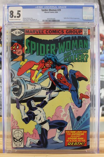 Spider woman 8 1980 - spider-woman, #29