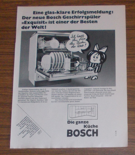Rara pubblicità vintage bosch - rara,