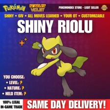 Shiny riolu 6iv - &, lo