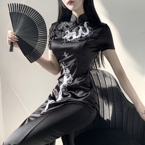Ragazza donna cinese cheongsam - ragazza,