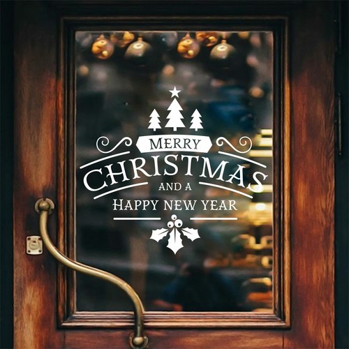 Adesivo buon natale new - buon,