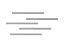 Clip adesive DURABLE DURAFIX RAIL argento metallizzato 297x17mm conf. 5 - 470723