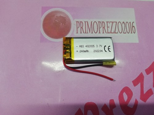 Batterie litio polimeri s - litio, h&s