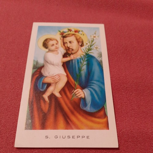 Santino san giuseppe - santino, carta