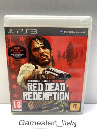 Red dead redemption sony ps3 - red,