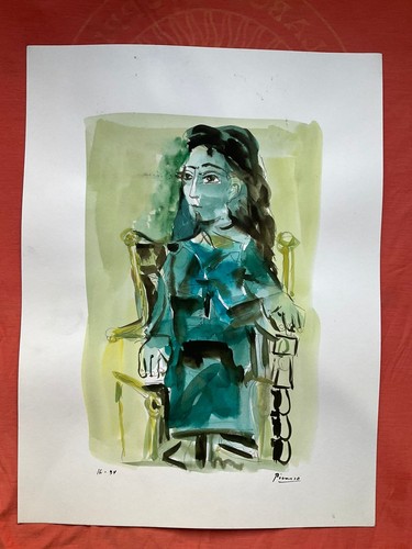 Picasso disegno su carta - picasso,