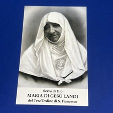 MARIA DI GESU' LANDI Santino - immagine sacra