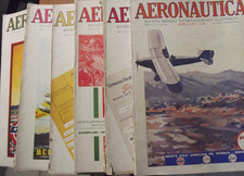 6 RIVISTE "AERONAUTICA"