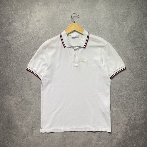 Polo prada bianca - polo, uomo