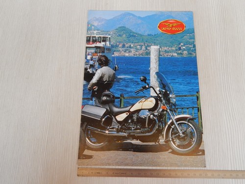 Depliant originale moto guzzi - moto,