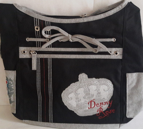 Denny rose borsa stoffa - rose, in