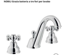 BATTERIA TRE FORI PER LAVABO