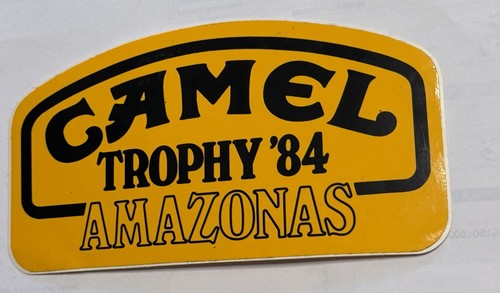 Adesivo vintage camel trophy - adesivo,