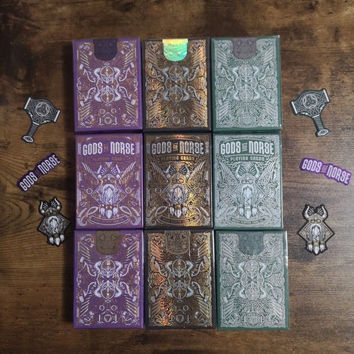 Gods norse playing cards - gods,