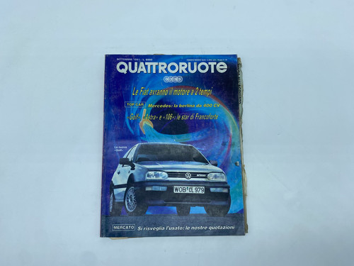 Rivista quattroruote annata - rivista,