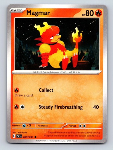 Magmar collect ability - hp,