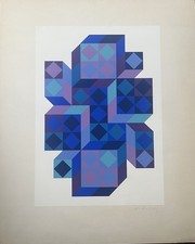 Les cubes bleus - les, victor