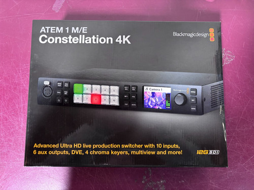 Blackmagic design atem - design, m/e