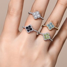 Anello Donna S925 Moissanite D