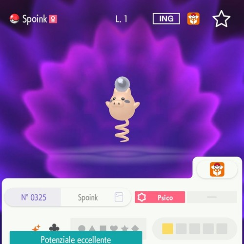 Spoink shiny 100 - shiny, 6