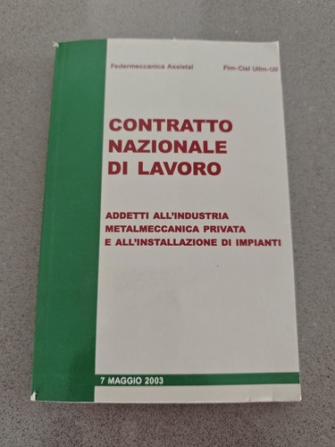 Contratto nazionale lavoro - contratto,