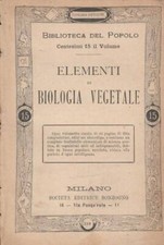 Elementi di biologia vegetale