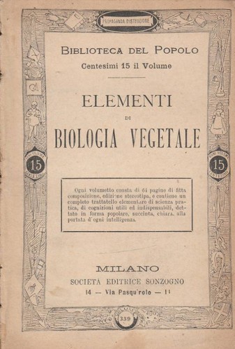 Elementi biologia vegetale - di,