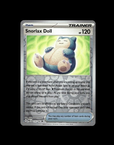 Carta pokemon snorlax - carta,