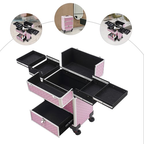 Rolling makeup case artist - rolling,