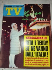 RIVISTA SORRISI E CANZONI TV 1968 N. 50. RITA PAVONE, DON BACKY, SANREMO.