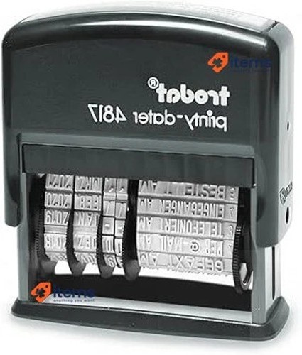 Trodat date stamp printy - stamp,