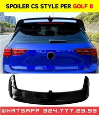 SPOILER POSTERIORE "CS-STYLE " per VW GOLF 8 VIII Standard, GTE, R-LINE Alettone