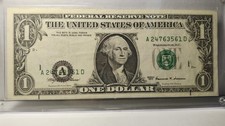 Banconota Errore Federal