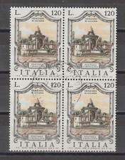 ITALIA  REPUBBLICA 1978, Fontane, "Genzano di Lucania"  in quartina usata