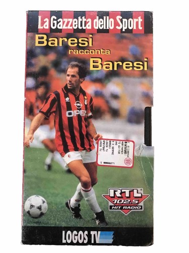 Vhs franco baresi racconta - vhs,